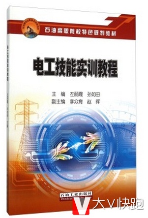 电工技能实训教程左丽霞，孙如田，李众育等编